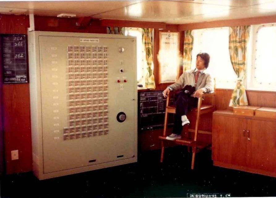 Cadet years on board.