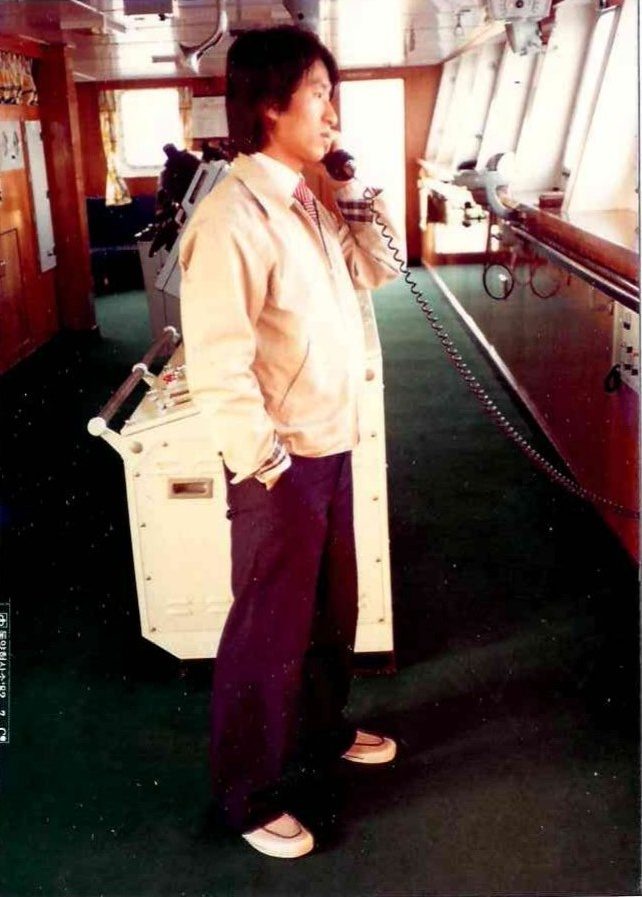 Cadet years on board.
