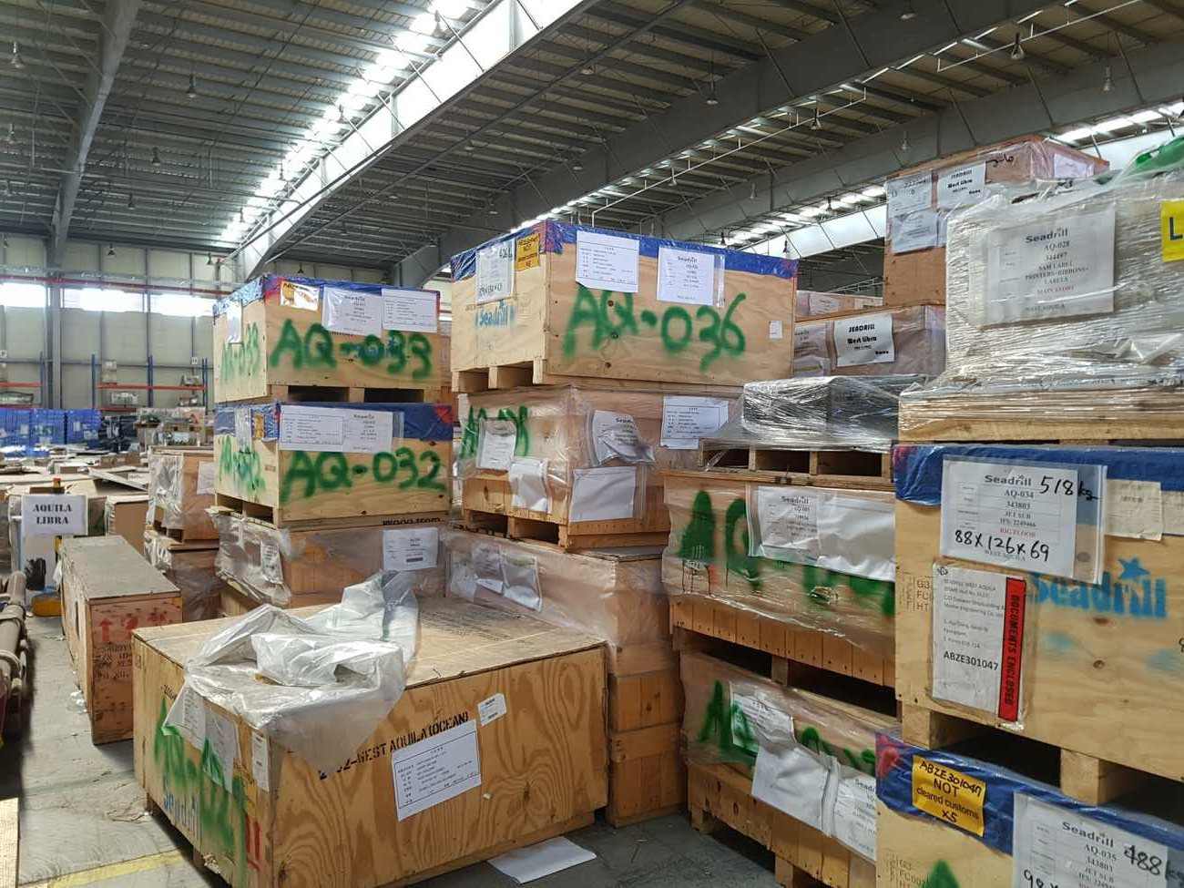 West Aquila parts — 24 February 2017.
