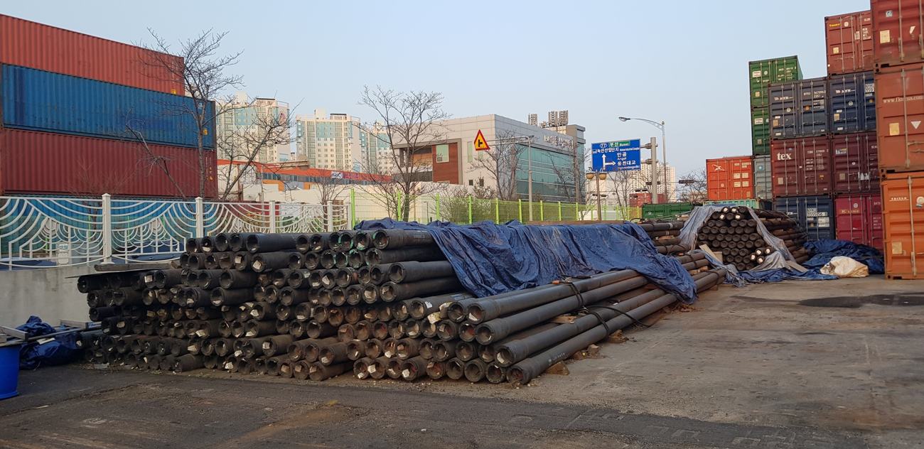 Drill pipes — 4 March 2019.