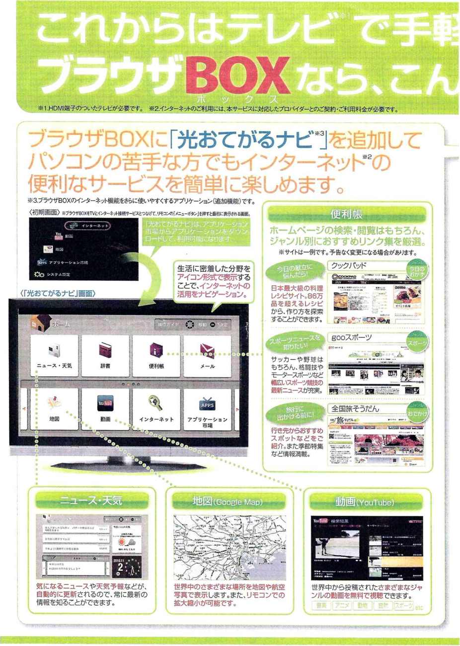 Set-top box Supplier for NTT-West, Japan — 21 September 2010.