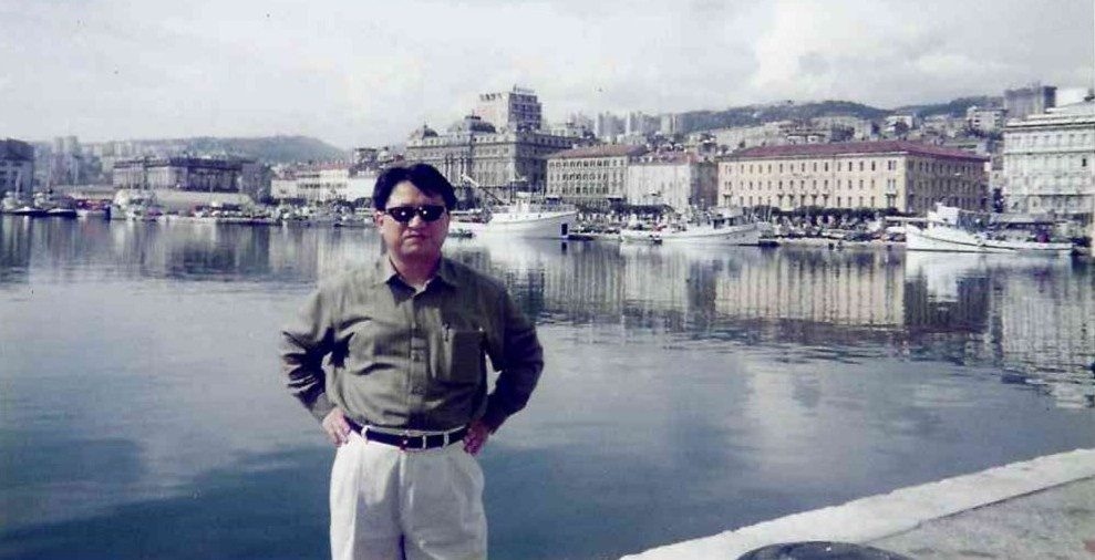 July 1991 — with Bojan, in Tito’s town.