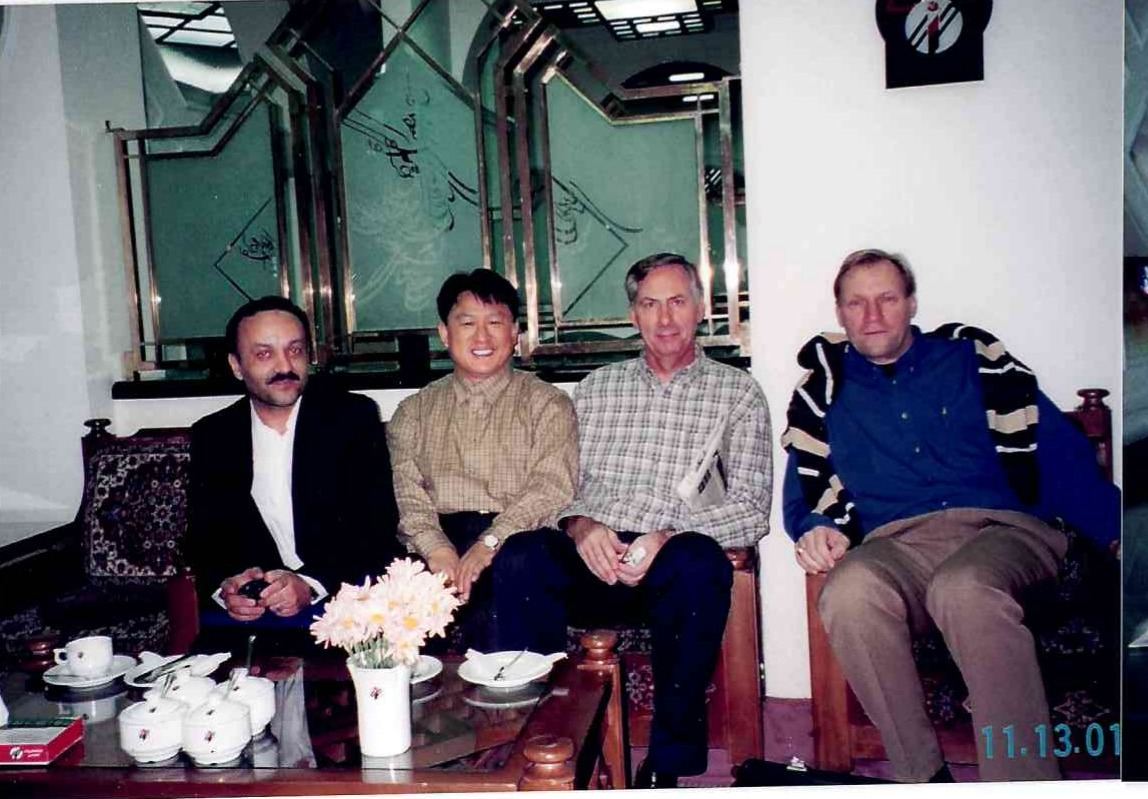 IRISL 4th General Agency Meeting, Tehran — November 2001.