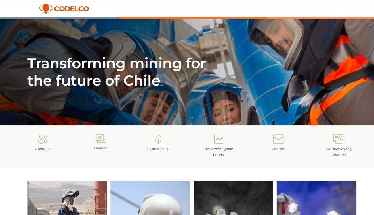 CODELCO, Chile — bulk discharge agency work.